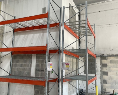 Installation de rack à palettes - Pau