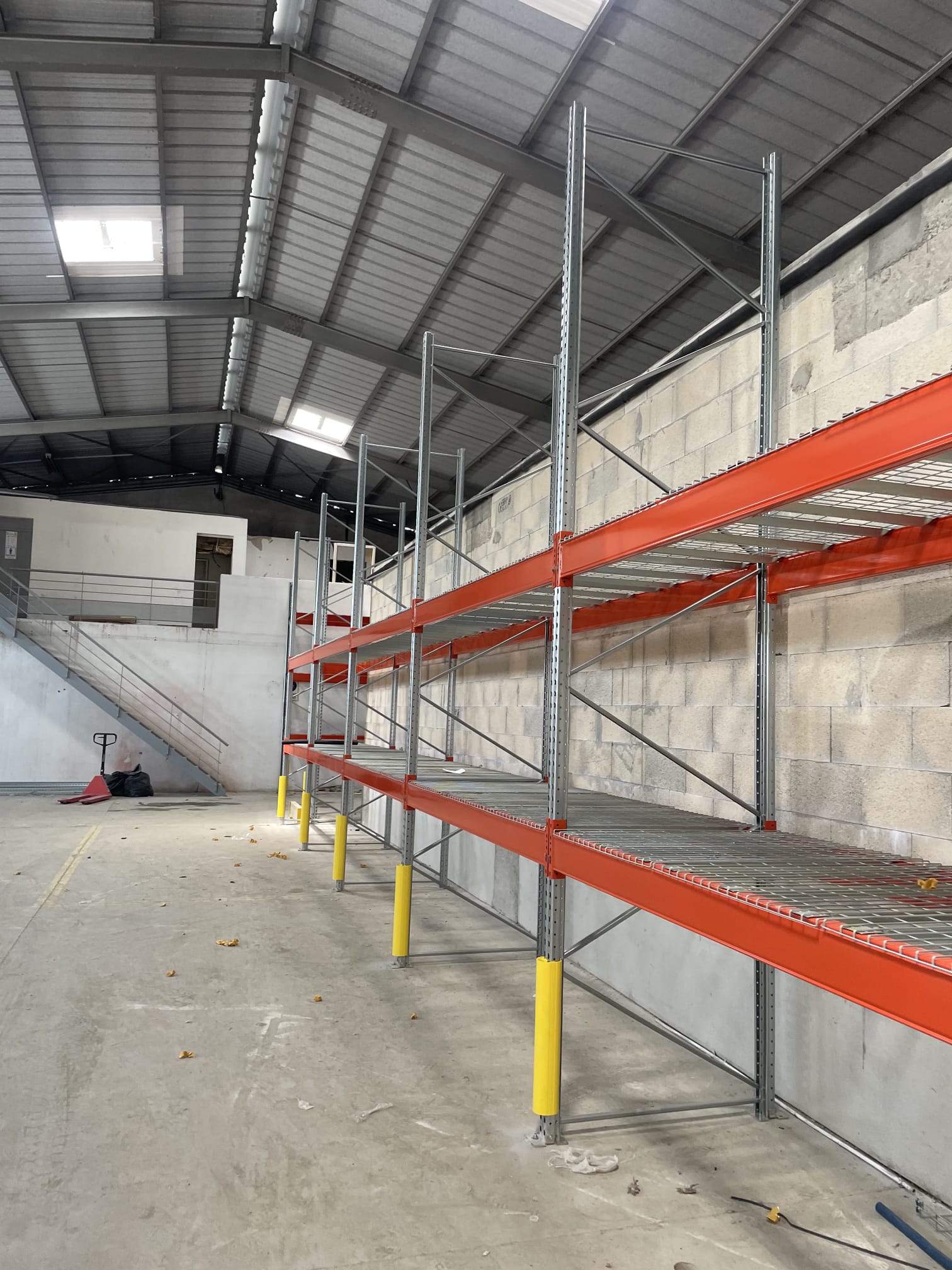 Installation de rack à palettes - Pau
