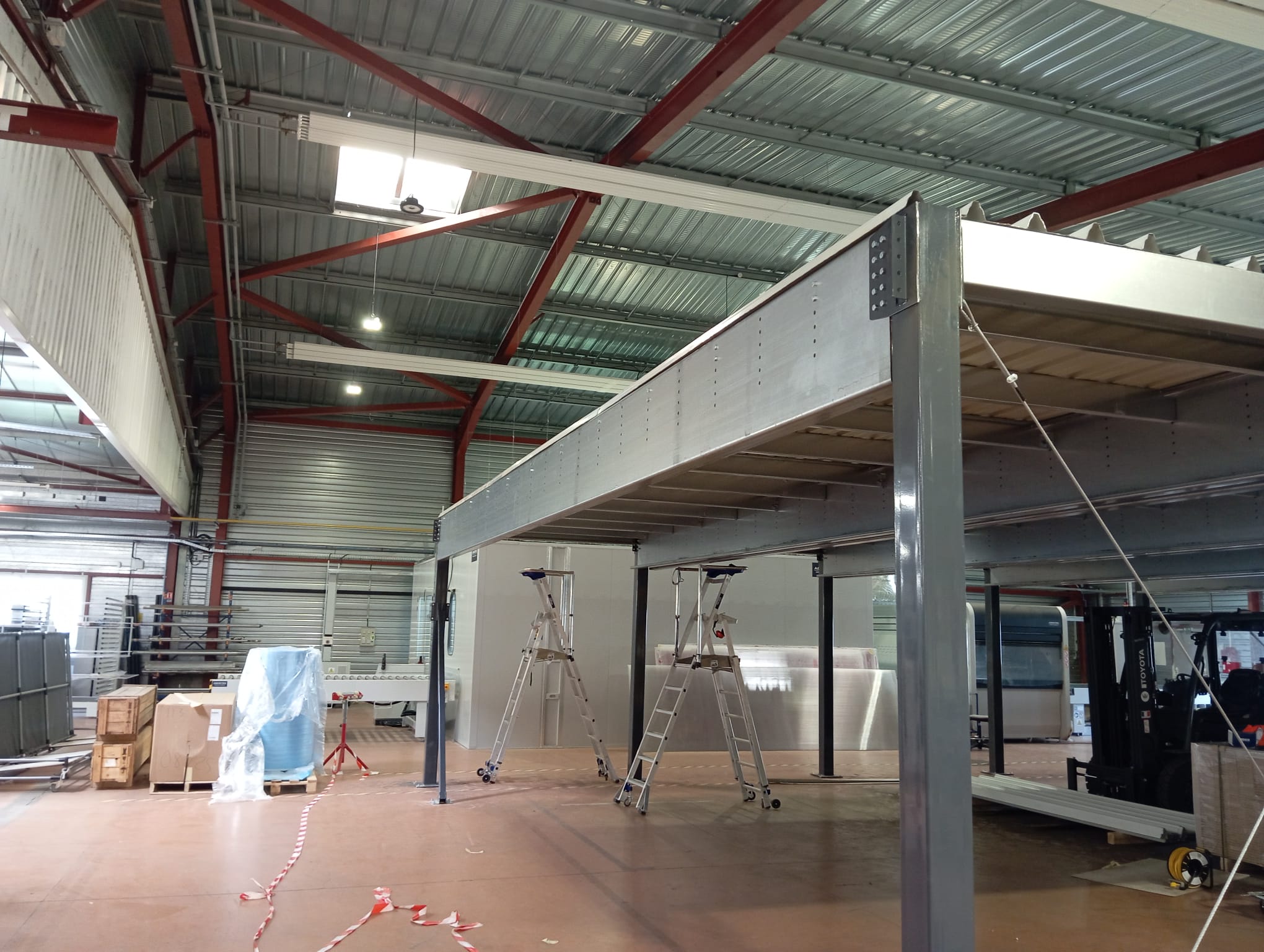 Installation d'une plateforme industrielle à Tarbes (65)