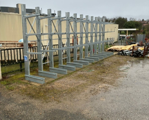 Installation de rack à palettes et cantilevers à Dax (40)