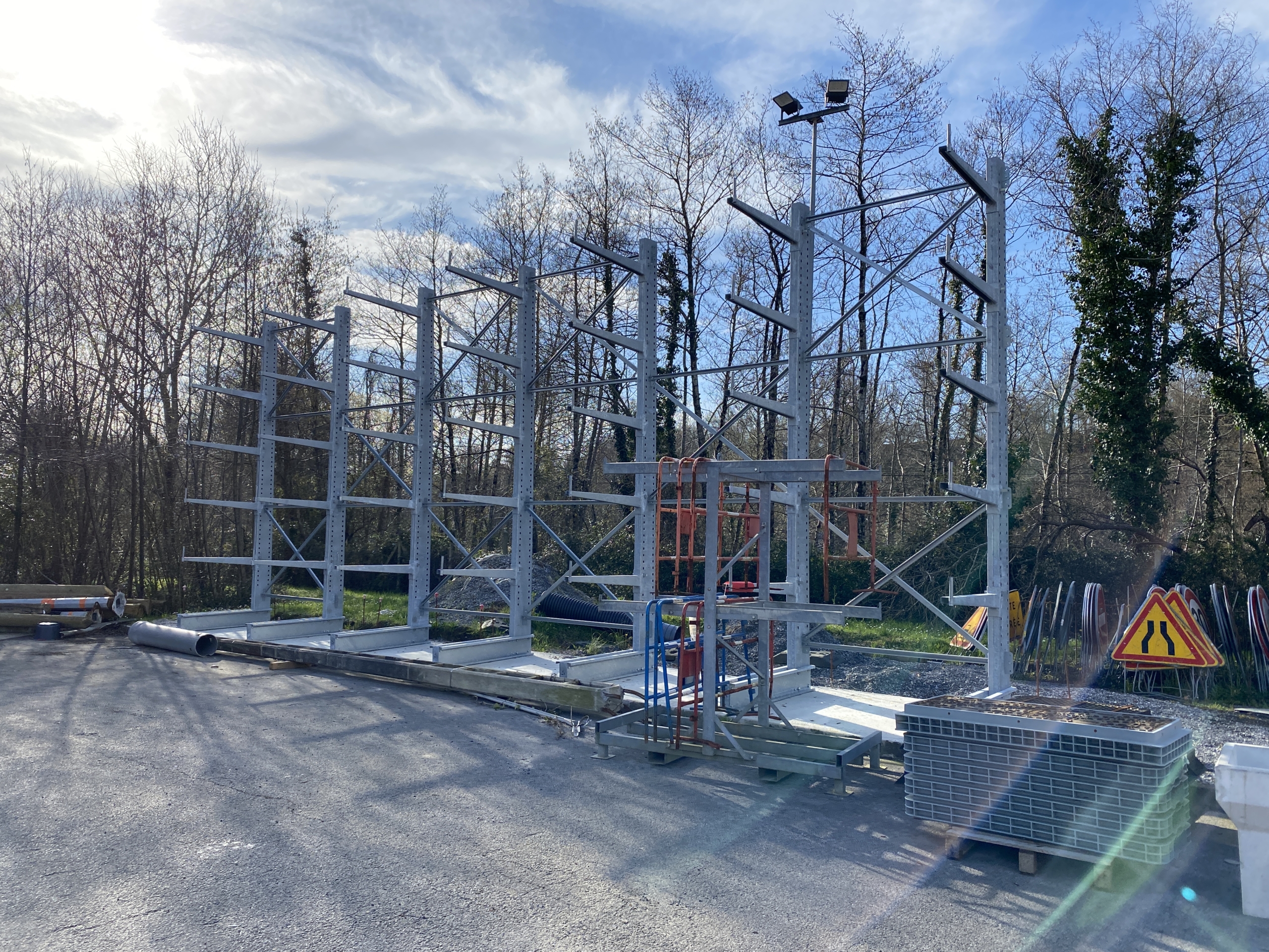 Cantilevers-Anglet Installation de cantilevers à Anglet !